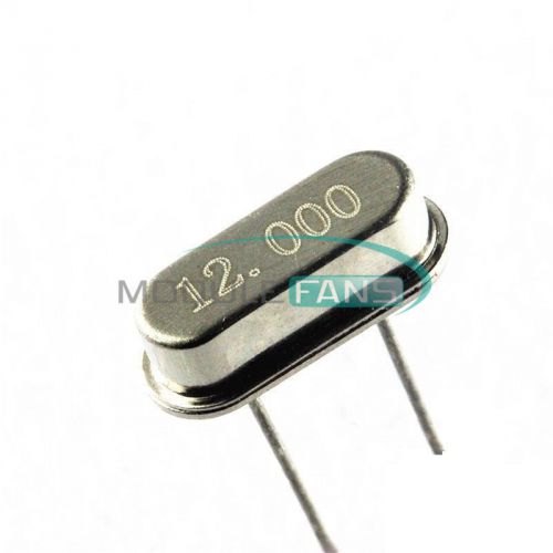 10PCS New 12.000MHZ 12MHZ 12M HZ HC-49S Crystal Oscillator M