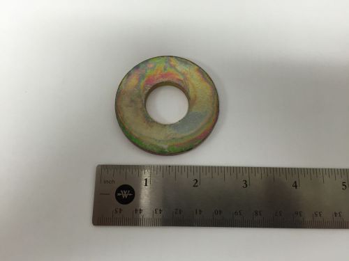 Zinc Yellow-Chromate Plated Steel Flat Washer 90850A120