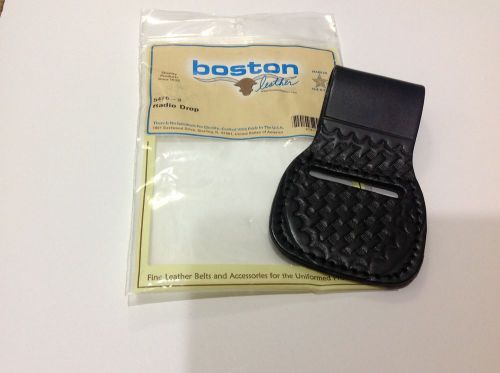 Boston Leather Basketweave Radio Drop - NEW #5475-3