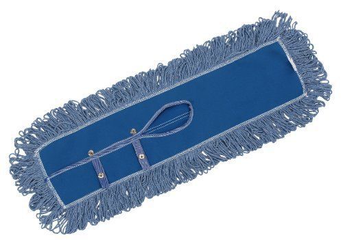 Wilen C042036, Permaloop Polyester Back Long Loop Dust Mop, 36&#034; Length x 5&#034; Blue