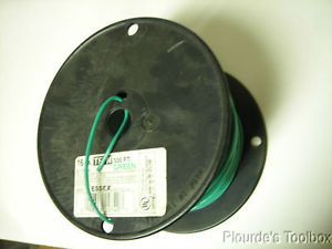 New essex green 16  awg tffn insulated stranded wire e10048, 600v, 500ft for sale
