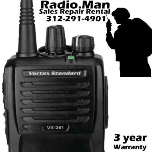 Vertex standard by motorola vx-261 vhf 136-174 5-watt 16ch: vx231 cp200 bpr40 for sale