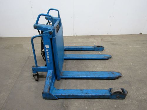 Bishamon mtl ez tilter 12v 4000 lb. cap. 6&#034;x40&#034; forks 17&#034; between, tested! for sale