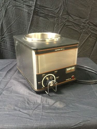 Server Fs-ss Ice Cream Topping Nacho Cheese Warmer W/ Temperature Setting