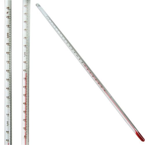 Wholesale! nc-1019  laboratory thermometer,  0-230°f, 0-110°c pk/10 $34.00 for sale