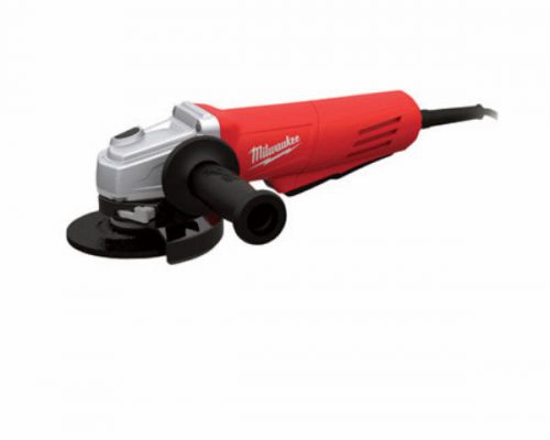 Milwaukee 4 1/2in. Grinder 11 Amp, Paddle Lock-On Clutch Grinding Wheel