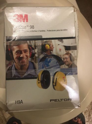 (Closeout) 3M Peltor Optime 98 Earmuff Noise Decibel DB Reduction Ear Protection