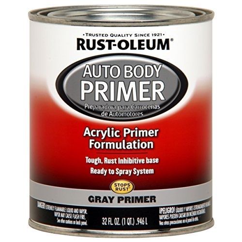 262275 Gray Primer Automotive Auto Body Primer - 32 Oz. Rust Oleum