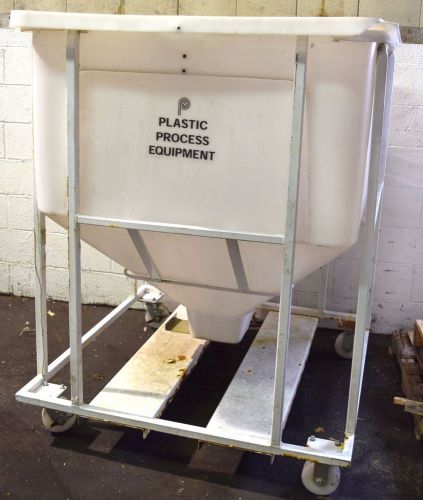 PLASTIC PROCESS 36 CU.FT. PLASTIC HOPPER CART