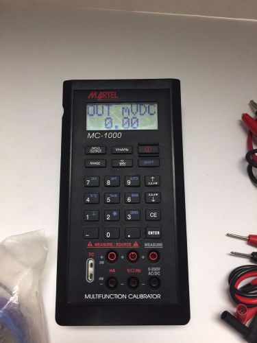 Martel Beta MC-1000 Multifunction Calibrator Fully Operational RD