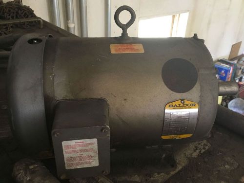 10 HP Baldor Total Enclose Fan Coded 1725 RPM 550 Volt