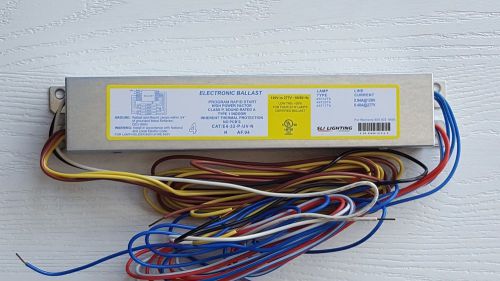 New 4 Lamp T8 Electronic Ballast Case of 10 Multi-Volt 120-277V Instant Start