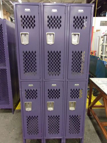 Penco 2 Tier 3 Wide/Column Ventilated Gym Locker (MIS2990)