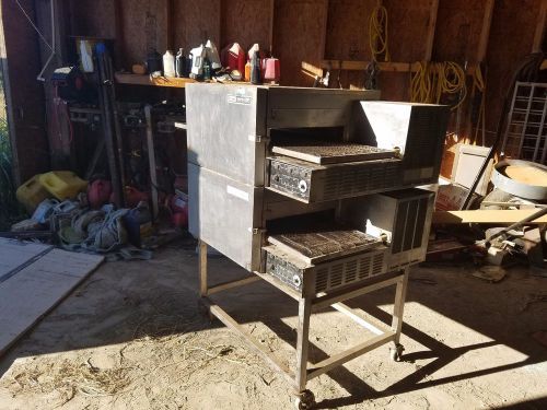 Lincoln impinger double stack gas pizza oven for sale