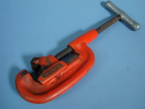 Ridgid 2a heavy duty pipe cutter 1/8&#039;&#039; - 2&#039;&#039; for sale