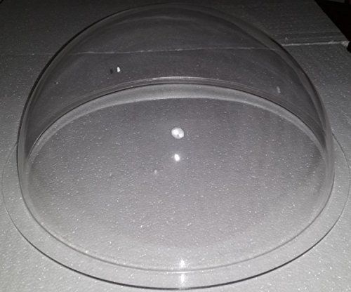 Supreme tech acrylic dome / plastic hemisphere - clear - 12&#034; diameter, 3/4&#034; for sale