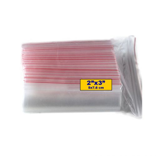 PLASTIC ZIP LOCK BAG CLEAR POLY ZIPLOCK BAG RECLOSABLE