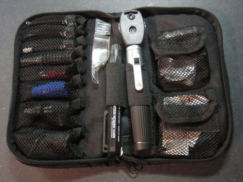 HEINE MINI 3000 OPHTHALMOSCOPE NAR CORPSMAN COMBAT MEDIC MILITARY SET EMT