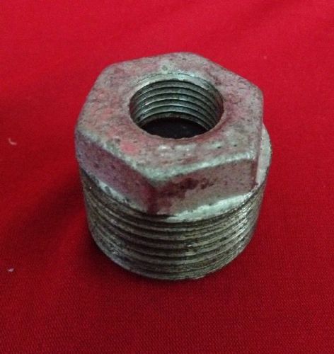 1&#034; X 3/8&#034; Galvanized Bushing- Mueller