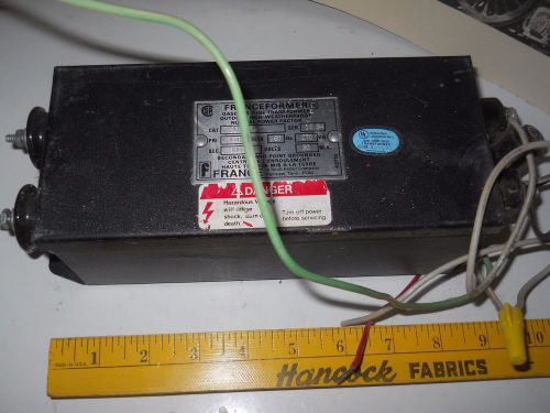 Franceformer 9030 p4 120 vac input 9,000 volt output for sale