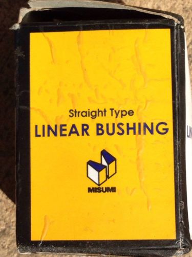 LOT OF (8) MISUMI STRAIGHT TYPE LINEAR BUSHING SLMUS25 NEW