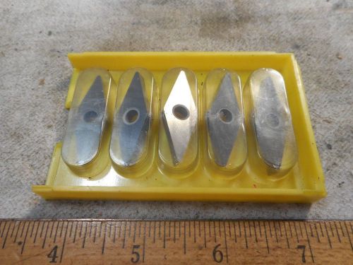 KENNAMETAL VNGP 432 K68 Carbide Groove Insert, VNGP 22 04 08, Pack of 5