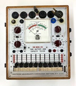 Vintage EMC Model 204 Tube Tester