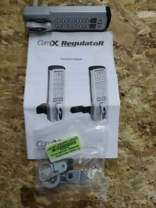 COMPX REGULATOR REG-S-R-3 Electronic Keyless Lock Self-Locking Brushed Nickle