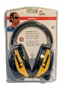 3M WorkTunes Hearing Protector Mp3 Compatible With Am/fm Tuner