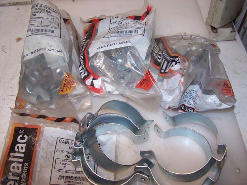 (20) NEW MINERALLAC 3&#034; RIGID EMT CABLE &amp; CONDUIT HANGER 7M  LOT OF 20