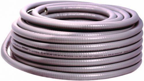 Madison 1/2&#034; x 100 ft. Liquidtight Flexible Metal Steel Conduit UL LFMC Gray