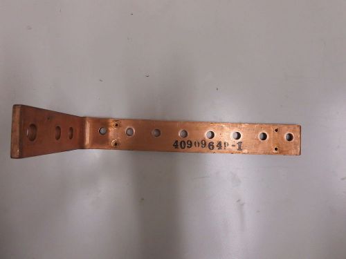 9.0&#034; x 1.25&#034; x 0.25&#034; thk x 4.25&#034;  (leg) copper bar/uns c11000/99.9%pure for sale