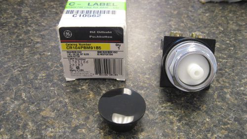 GE CR104PBM91B5 MUSHROOM HEAD 1 NO 1NC PUSHBUTTON