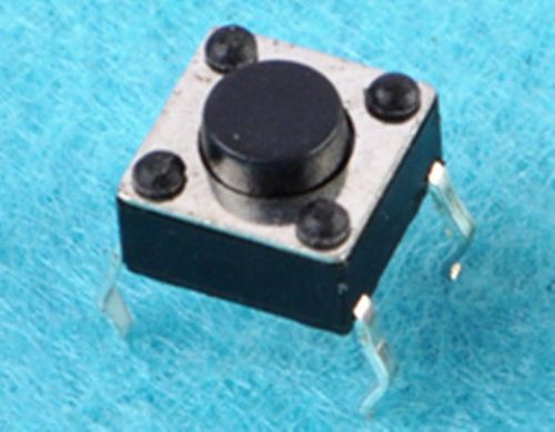 100pcs 6*6*H4.3 Tact Switch Push Button 6x6xH4.3(mm) 6*6*4.3