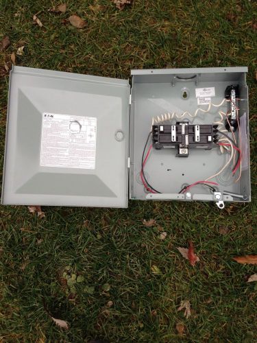 NEW Eaton Cutler Hammer Outdoor Circuit Breaker Panel Load Center Lug Hot Tub/RV