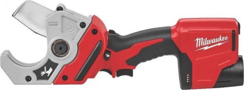 NEW MILWAUKEE 2470-21 M12 12 VOLT CORDLESS VSR PVC PIPE SHEARS CUTTERS KIT SALE