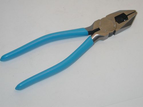 Vintage nos channellock usa 7&#034; lineman side cutter pliers #3047 paper envelope for sale