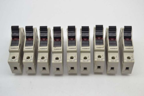 LOT 9 FERRAZ G081219 ST10 FUSE HOLDER 1P 700V-AC 30A AMP B377647