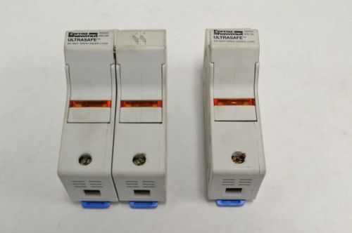 LOT2 FERRAZ SHAWMUT MIX US3J2I US3J1I 30A ULTRA SAFE FUSE HOLDER CLASS J B242629