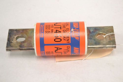 New ferraz ajt450 amp-trap dual element time delay 450a amp 600v-ac fuse b302298 for sale