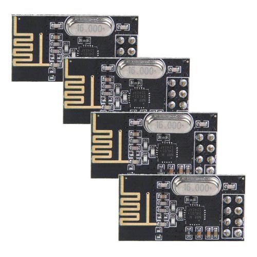 New 4pcs NRF24L01+ 2.4GHz Antenna Wireless Transceiver Module for Arduino SR1G