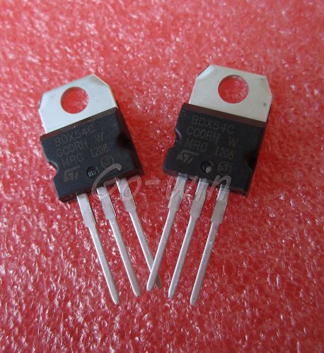 10PCS BDX54C TRANS NPN DARL 100V 8A TO-220 NEW