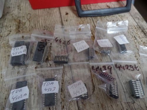 75 ic.s tda4292 tds4421 tda4433 tda4450 tda4471 tda4505+++30 different for sale