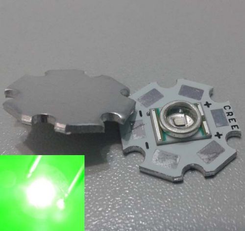 5pcs Cree XLamp XR-E Green 520-525NM 80LM 1W 3W LED Light Emitter with 20mm PCB