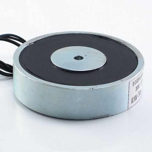 1pcs 12vdc 80mm holding electromagnet lift 90kg solenoid hcne1-p80/38 14w power for sale