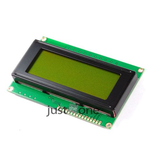 1 PCS 5V 2004 204 20x4 2004A Character LCD Display Module Yellow Backlight