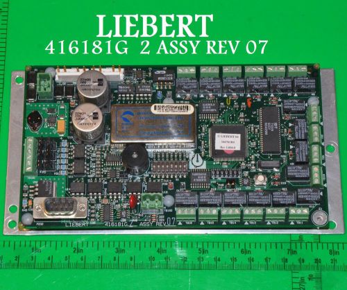 LIEBERT 416181G2 REV 07 CONTROLLER BOARD FACTORY REFURBISHED *FAST SHIPPING*