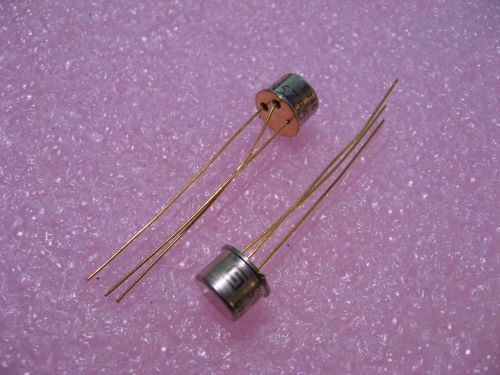 Qty 2 Signetics 2N5785 NPN Silicon Si Transistors - NOS