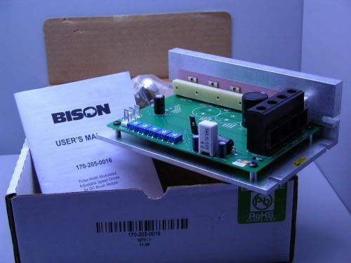 Bison gear and engineering 170-205-0016 10-32vdc input 16a out low voltage pwm d for sale