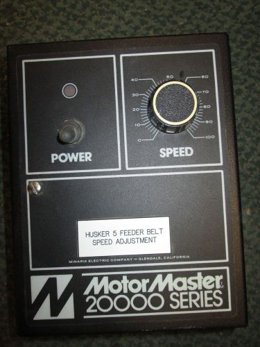 Minarik  motor master 20000 series  mm234c1a  used for sale